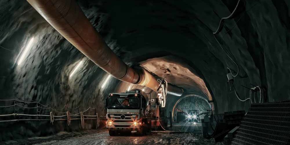 costruzione di una galleria