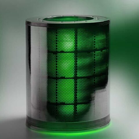 filtro per microplastiche reflui