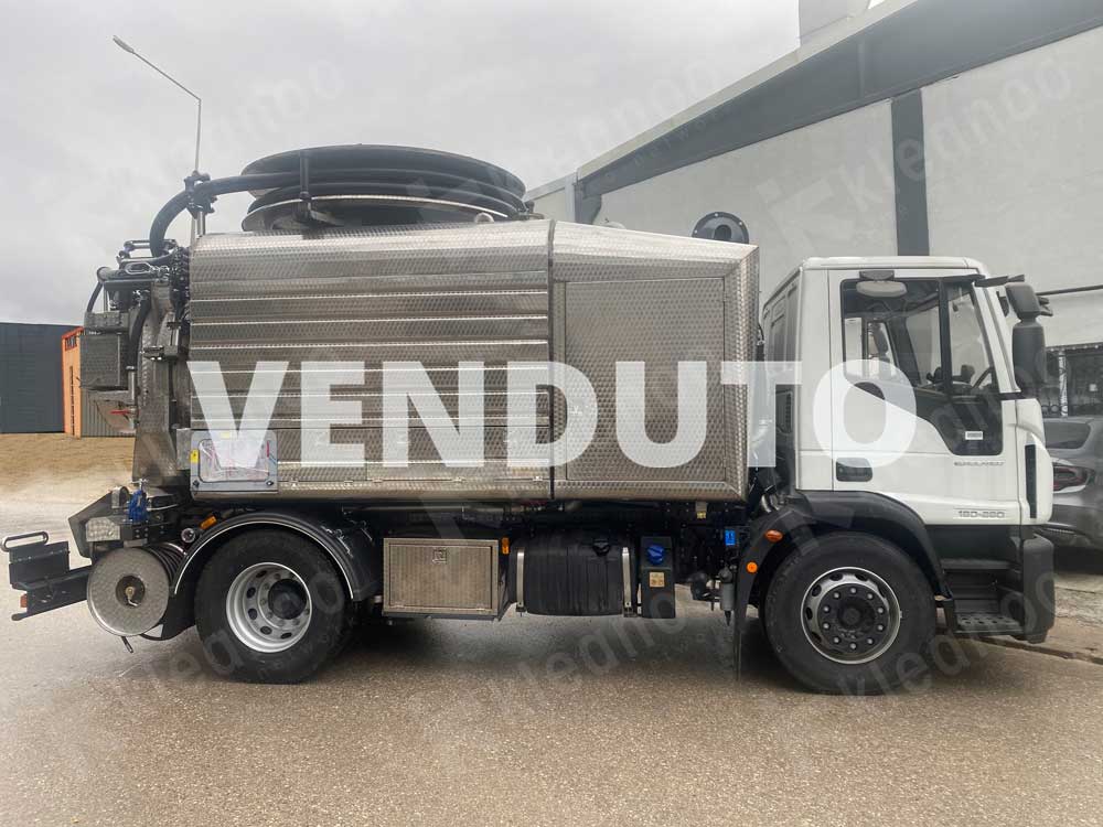 Spurgo Combinata Vakoom 2024 su Iveco Eurocargo ML 180E32 - 4x2