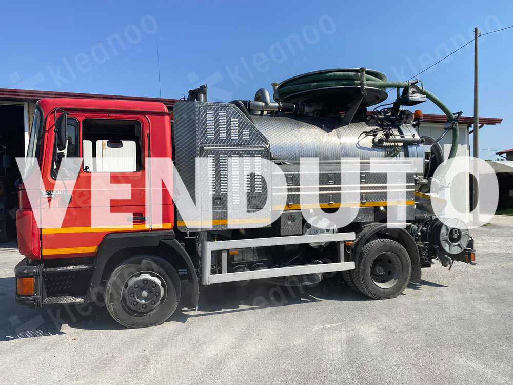 Spurgo Combinata Cappellotto 1998 su MAN 12.232 FT Silent - 4x2