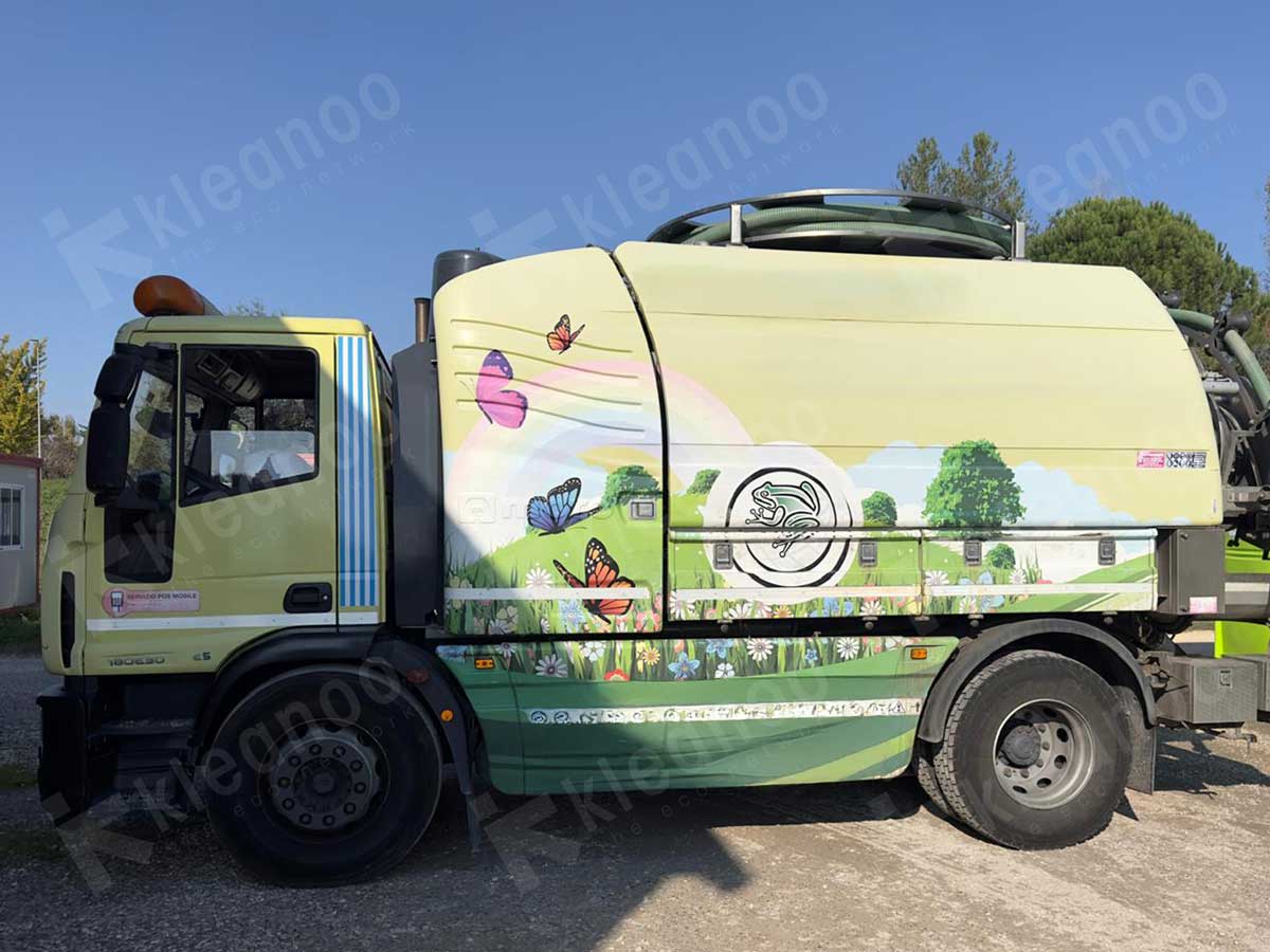 Spurgo Combinata MORO su IVECO EUROCARGO ML180E30 - 4X2